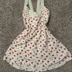 Chic Floral Lace Dress BDG